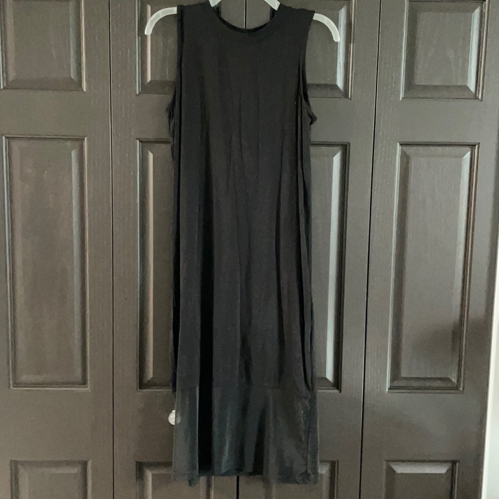 Black sun dress